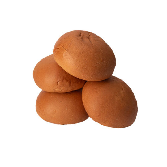 Halla Burger Bun 3.5" With Glaze - 10 per pack