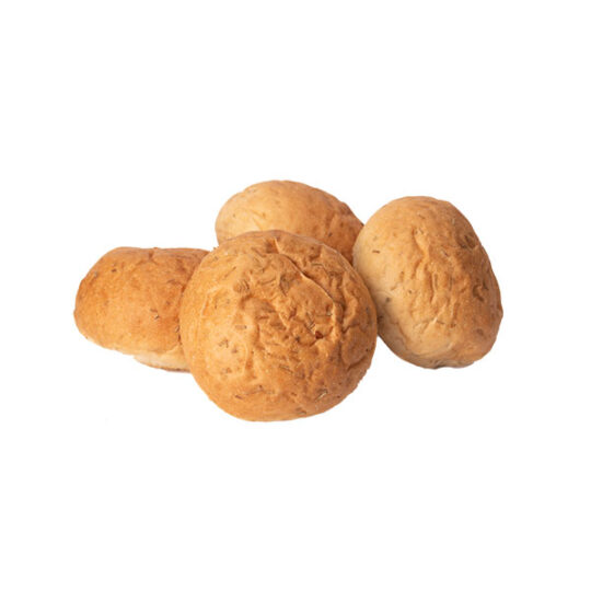 4" Rosemary Burger Bun - 10 per pack