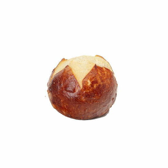 Round Pretzel Roll 2.0 oz. Lite Salt